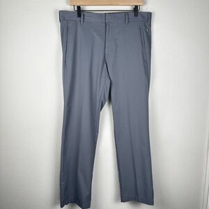 Adidas 3-Stripe Performance Mens Golf Pants Grey Size 34x30